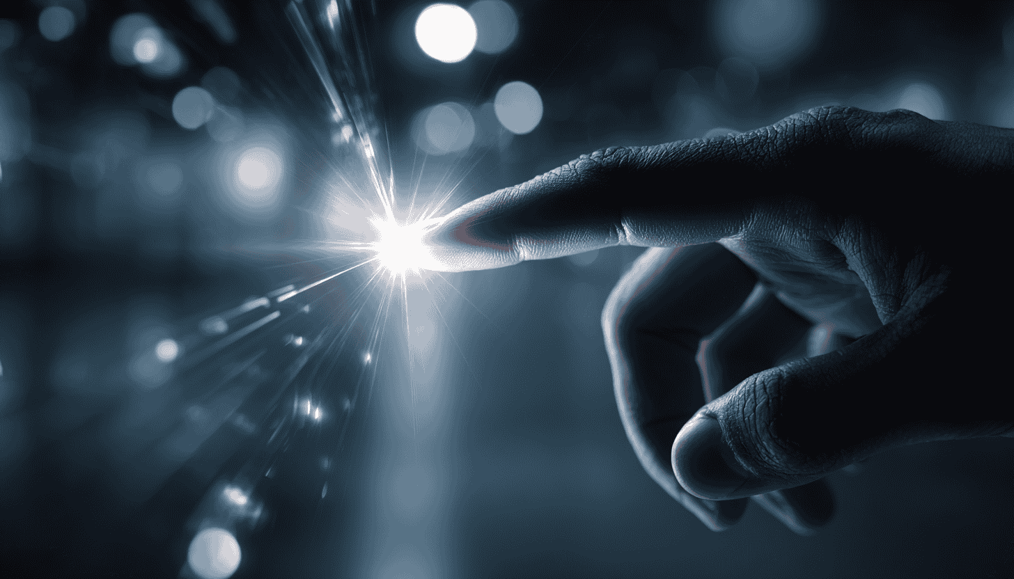 Blockchain ledger displaying supply chain data